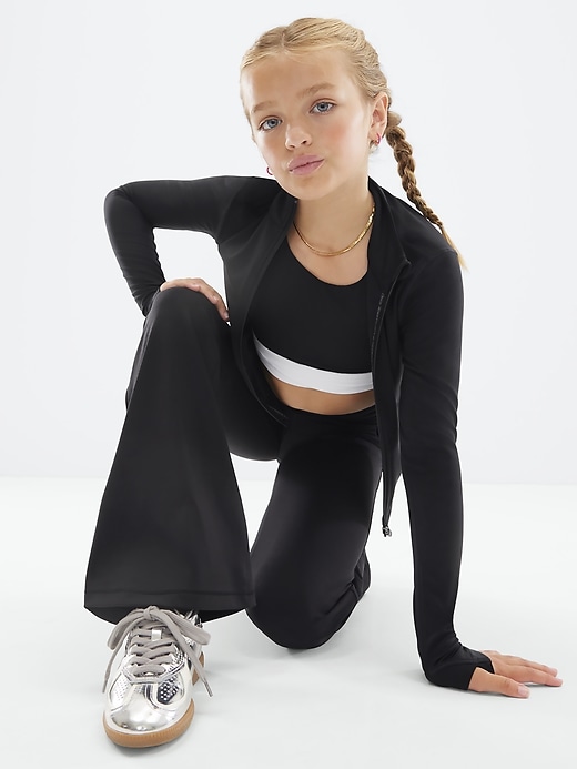 Image number 5 showing, Athleta Girl Transcend Crossover Ultra Flare Pant