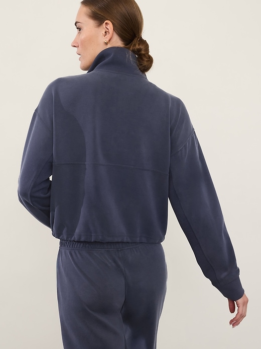 Image number 5 showing, Seasoft Rib 1/4 Zip Popover