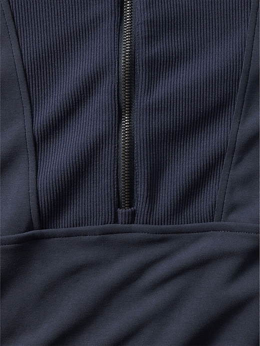 Image number 2 showing, Seasoft Rib 1/4 Zip Popover