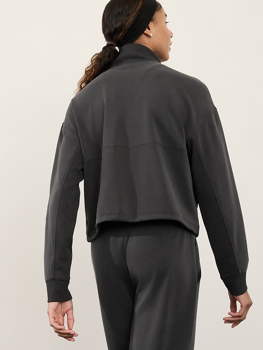 Image number 3 showing, Seasoft Rib 1/4 Zip Popover