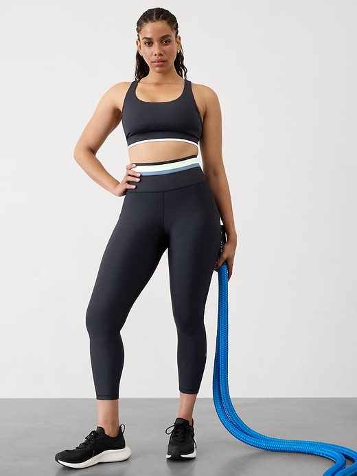 Image number 7 showing, Interval Stash High Rise Stripe 7/8 Legging