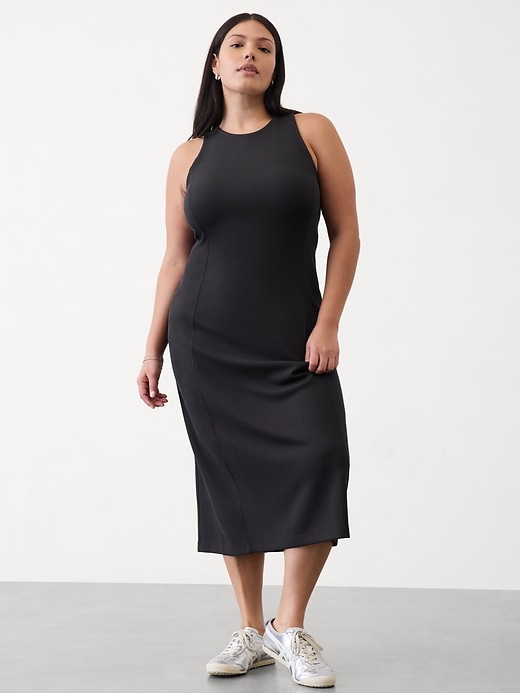 Image number 5 showing, Seasoft Rib Midi Tank Dress