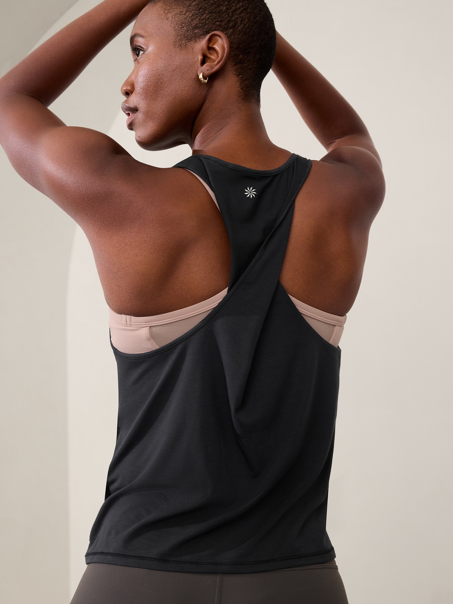 With Ease Twist Back Tank