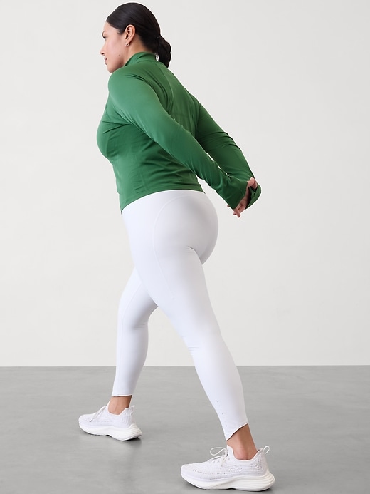 Image number 6 showing, Momentum Seamless Crop Half Zip