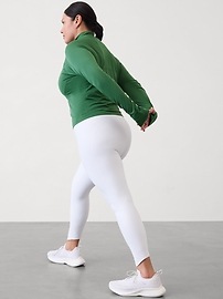 Momentum Seamless Crop Half Zip