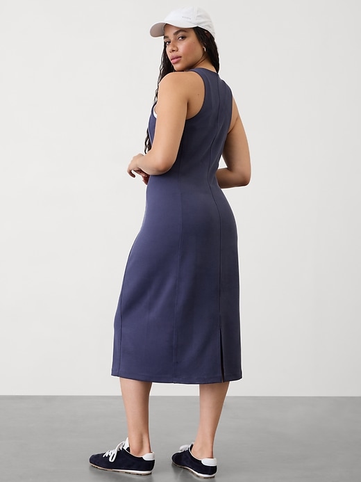 Image number 6 showing, Seasoft Rib Midi Tank Dress