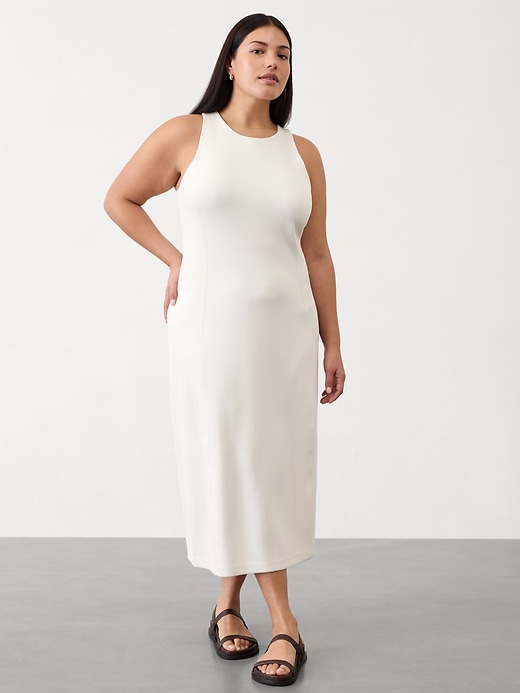 Image number 4 showing, Seasoft Rib Midi Tank Dress