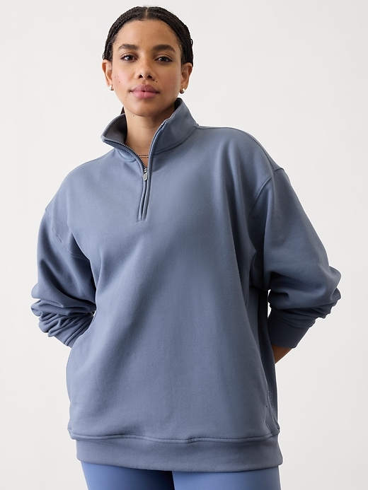 Image number 1 showing, Forever Fleece 1/4 Zip Sweatshirt