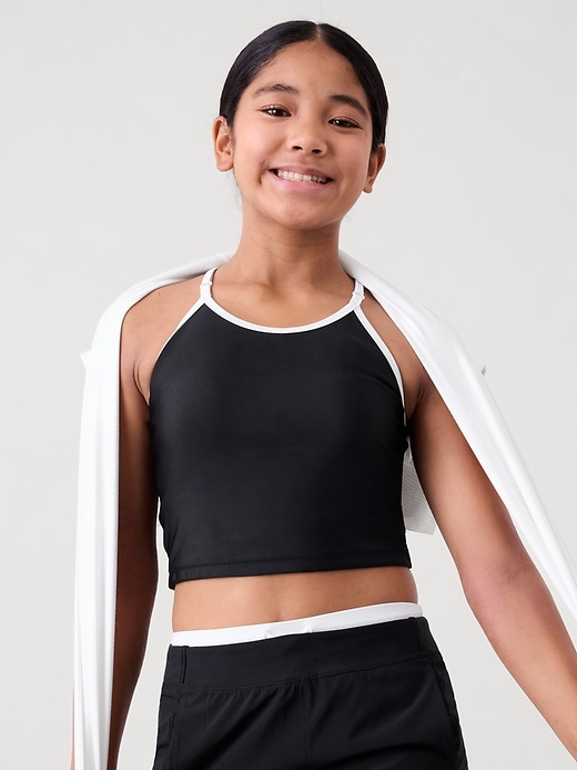 Image number 1 showing, Athleta Girl Adjustable Tankini