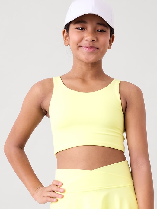 Image number 1 showing, Athleta Girl Transcend Twist Back Bra