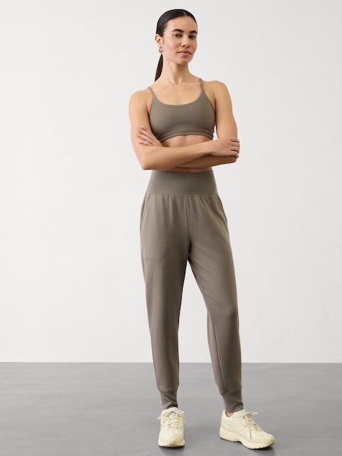 Coaster Luxe High Rise Jogger - Mineral