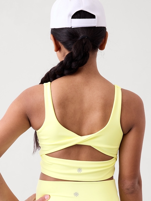 Image number 2 showing, Athleta Girl Transcend Twist Back Bra