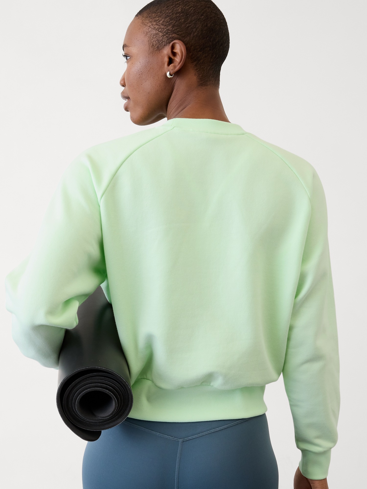 Forever Fleece Relaxed Crew Sweatshirt | Athleta