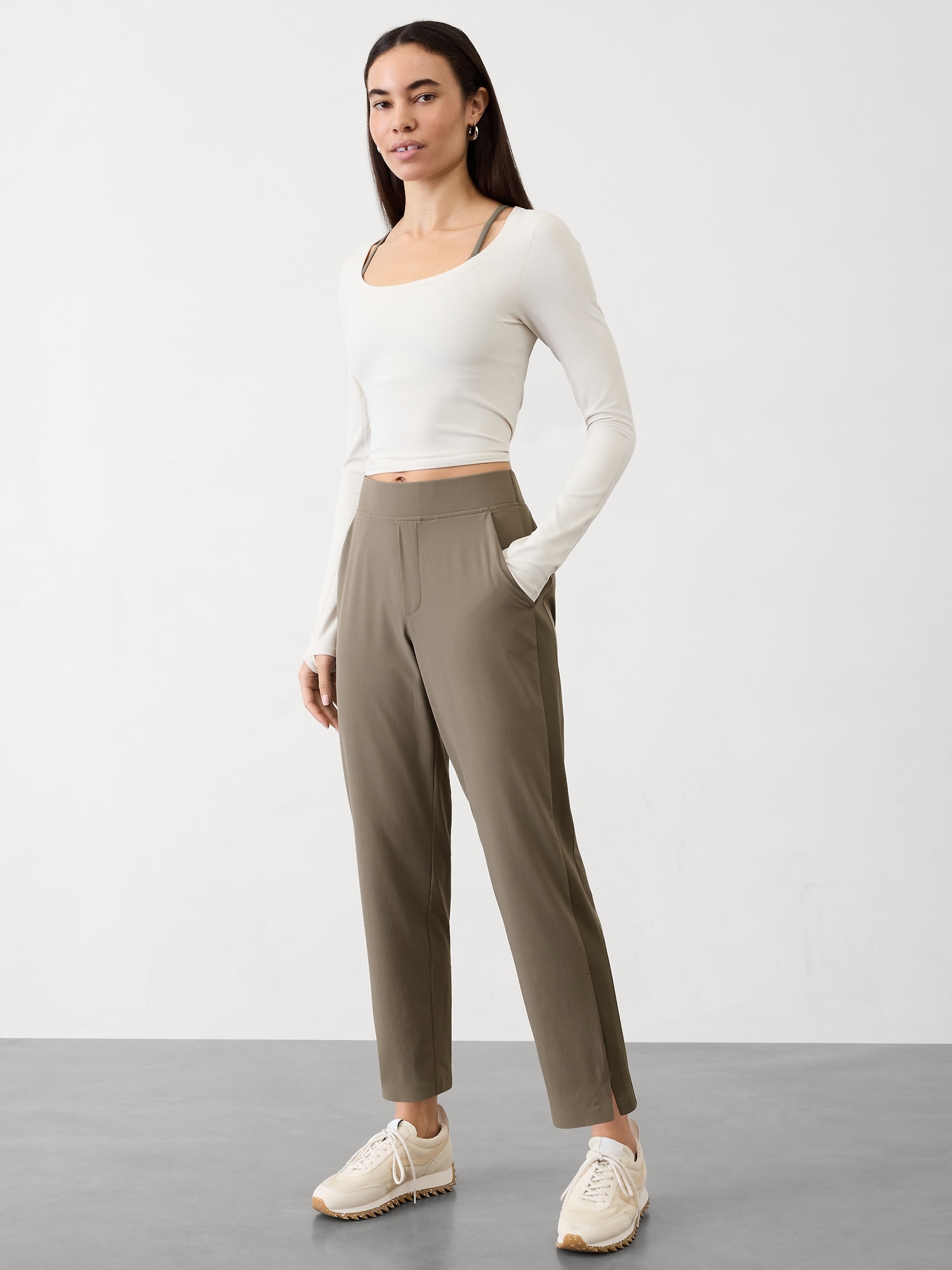 Brooklyn Mid Rise Ankle Pant