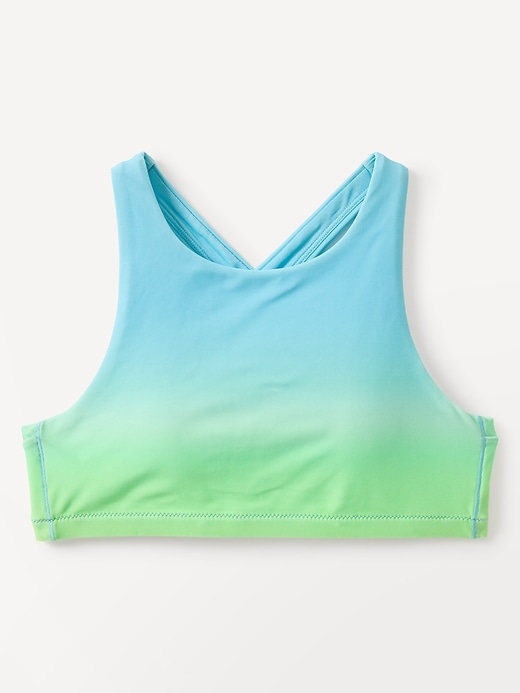 Image number 2 showing, Athleta Girl High Neck Ombre Bikini Top