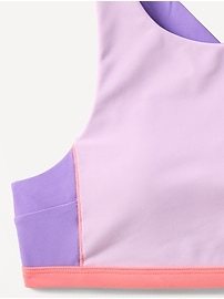 Athleta Girl Reversible High Neck Bikini Top