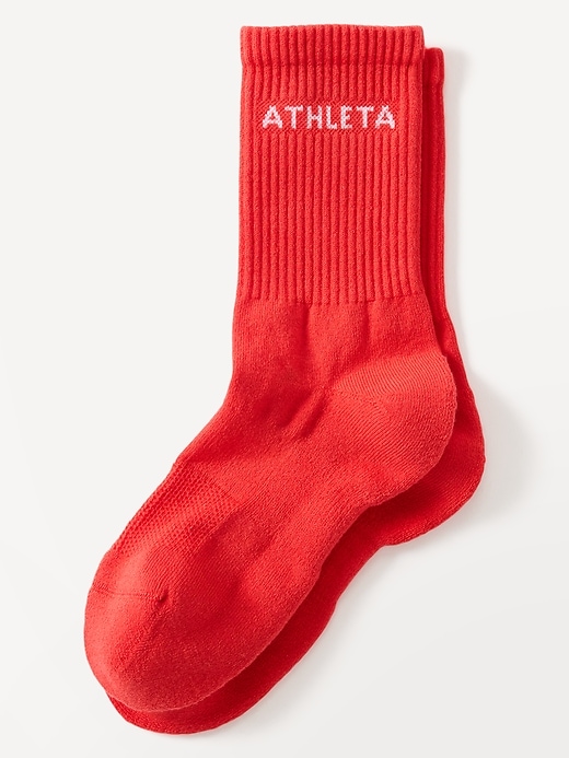 View large product image 1 of 2. Athleta Everyday Crew Sock