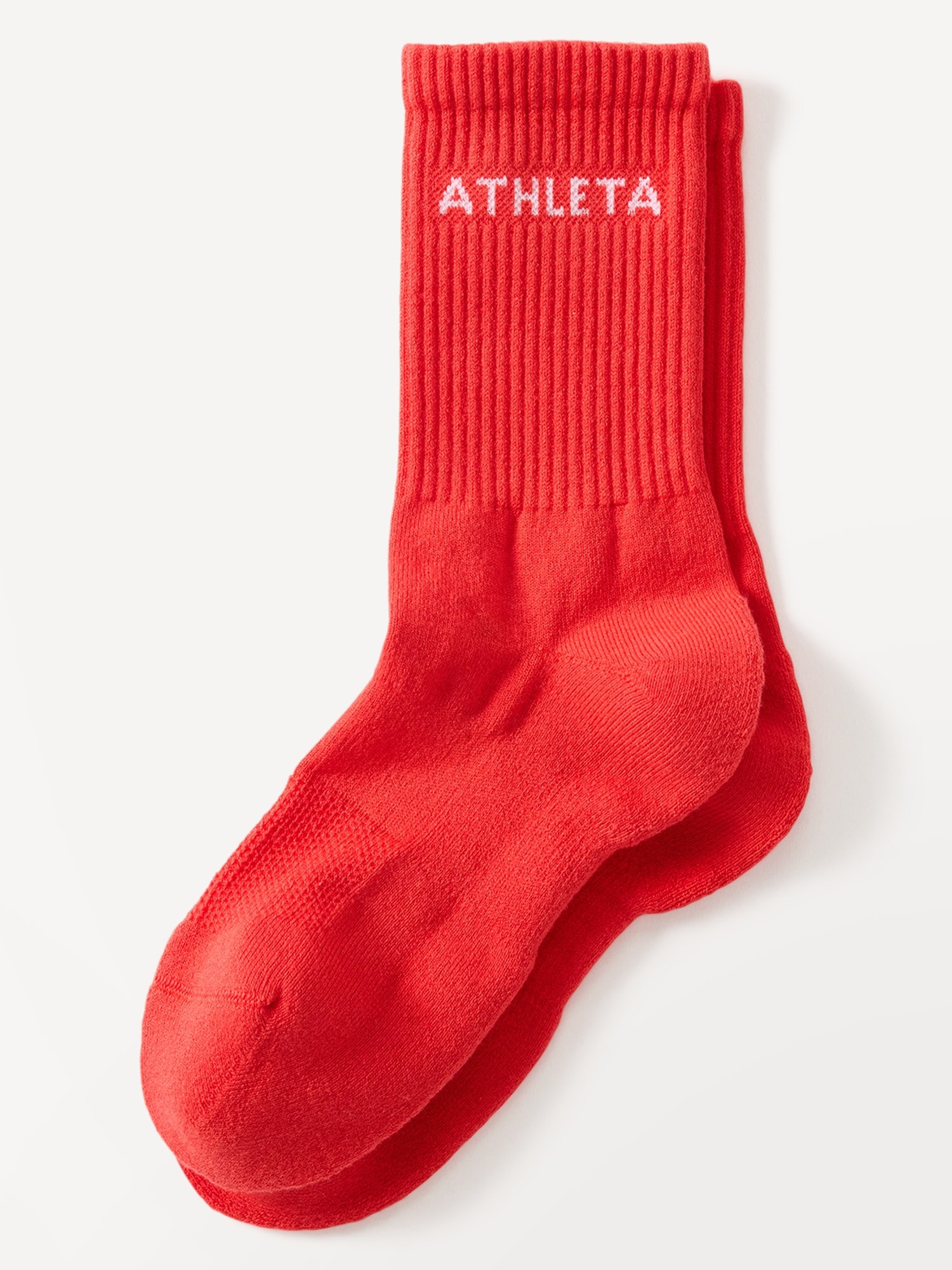 Athleta Everyday Crew Sock - Red