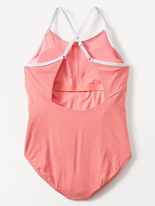 Image number 4 showing, Athleta Girl Adjustable One Piece Swimsuit