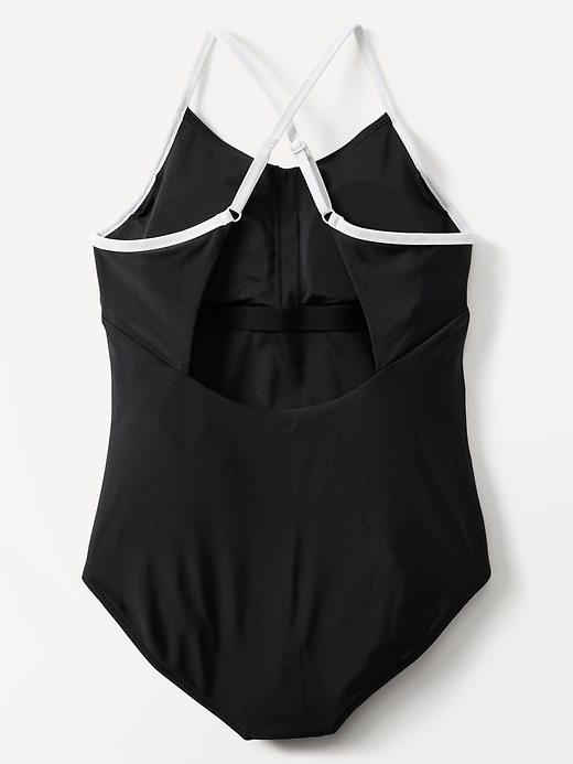 Image number 4 showing, Athleta Girl Adjustable One Piece Swimsuit