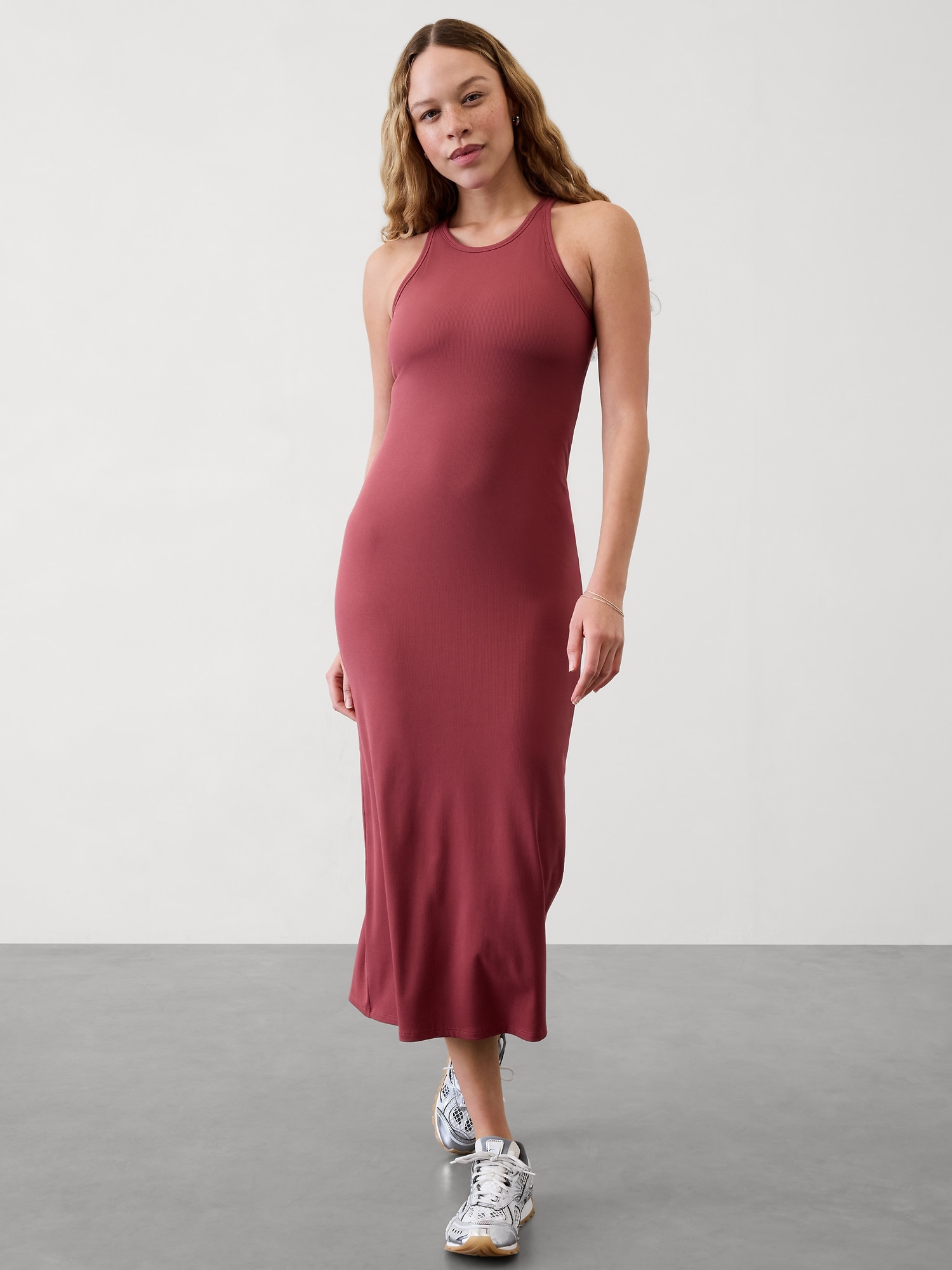 Signature Rib Maxi Dress