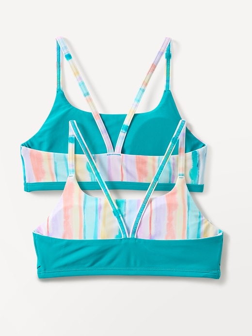 Image number 3 showing, Athleta Girl Reversible Scoop Bikini Top