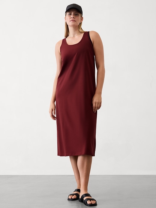 Image number 6 showing, Essential Midi Scoop Dress