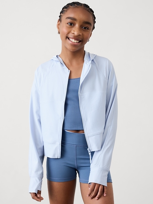 Image number 1 showing, Athleta Girl Serve UPF Jacket