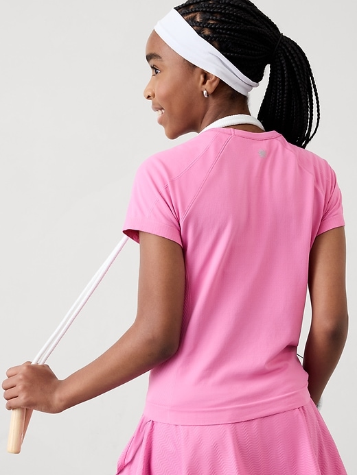 Image number 2 showing, Athleta Girl Power Up Sport Length Tee