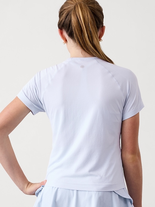 Image number 3 showing, Athleta Girl Power Up Sport Length Tee