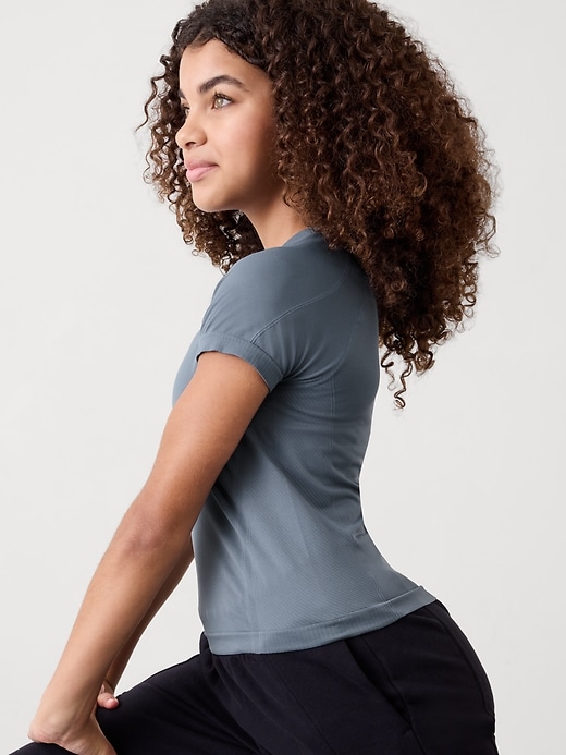 Image number 3 showing, Athleta Girl Power Up Sport Length Tee