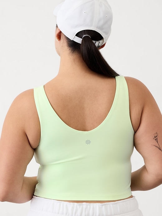 Image number 4 showing, Transcend V-Neck Crop Bra D-DD