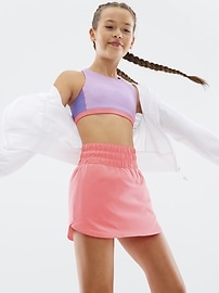 Athleta Girl Reversible High Neck Bikini Top