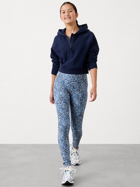 Athleta Girl High Rise Chit Chat Legging - Blue