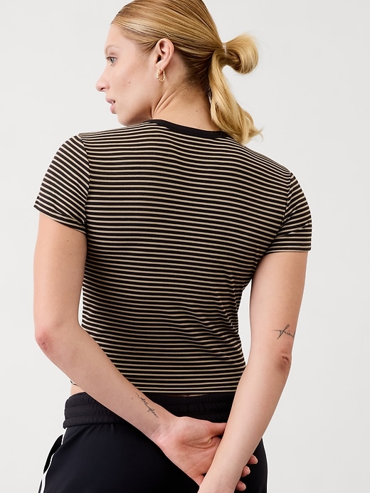 Image number 6 showing, Signature Rib Crop Tee