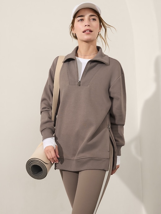 Image number 1 showing, Cozy Karma 1/2 Zip Sweatshirt