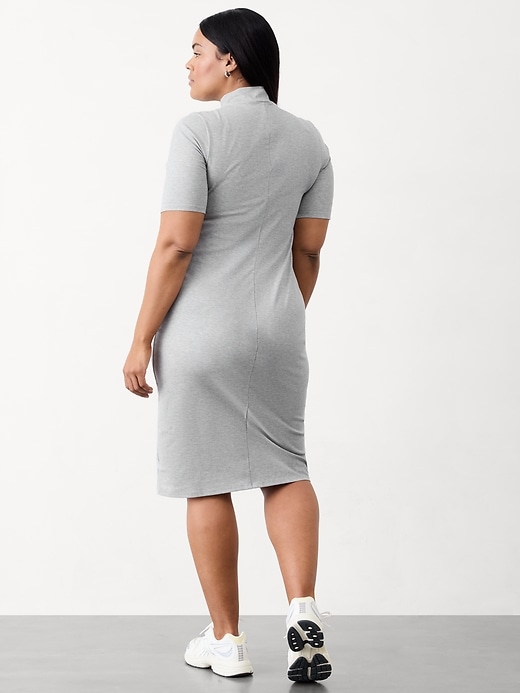 Image number 6 showing, Signature Rib Mock Neck Dress