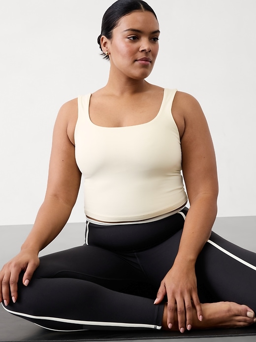 Image number 3 showing, Transcend Square Neck Crop Bra D-DD