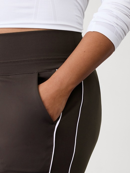 Venice High Rise Track Stripe Jogger