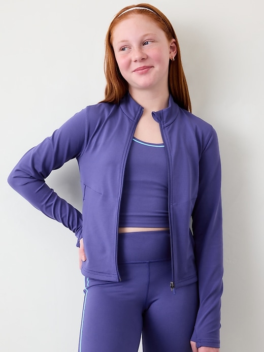 Image number 1 showing, Athleta Girl Chit Chat Jacket