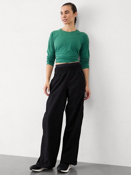 Image number 5 showing, Grid Knit Top