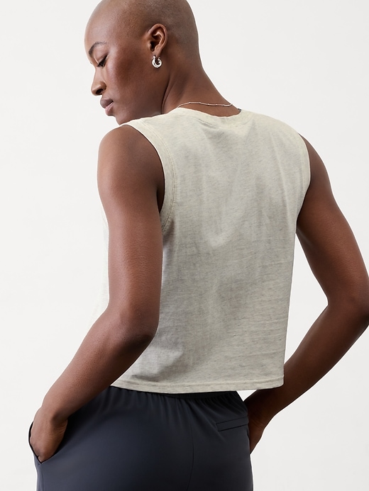 Image number 2 showing, True Cotton Crop Tank