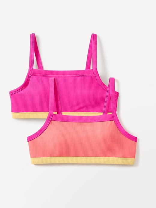 Image number 2 showing, Athleta Girl Reversible Bandeau Bikini Top