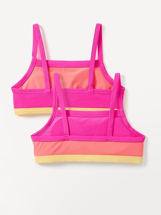 Image number 3 showing, Athleta Girl Reversible Bandeau Bikini Top