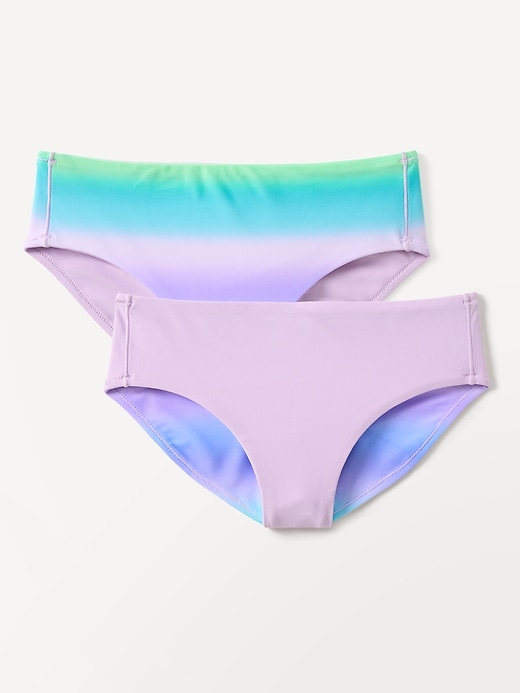 Image number 2 showing, Athleta Girl Reversible Mid Rise Swim Bottom