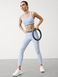 Interval Stash High Rise Stripe 7/8 Legging