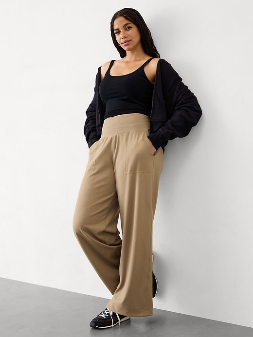 Image number 2 showing, Venice Mid Rise Wide Leg Pant