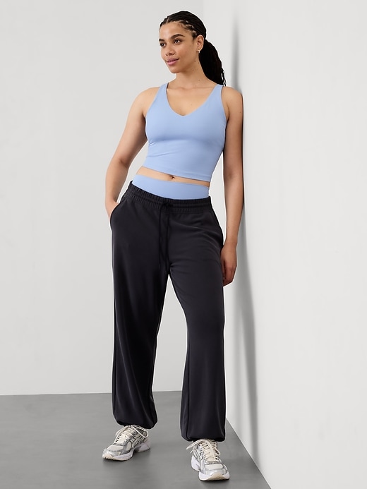 Image number 5 showing, Transcend V Neck Rib Crop Bra A-C