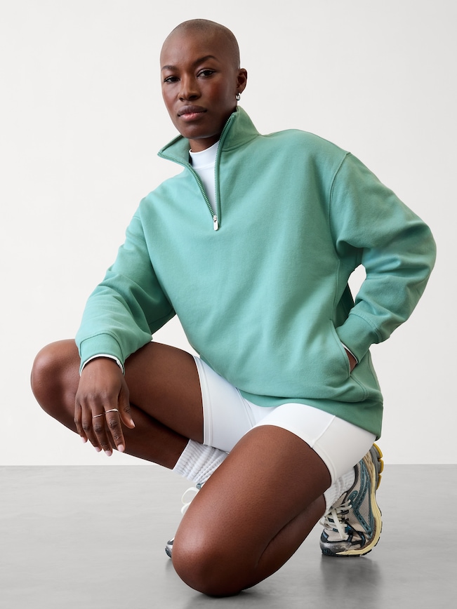 Forever Fleece 1/4 Zip Sweatshirt