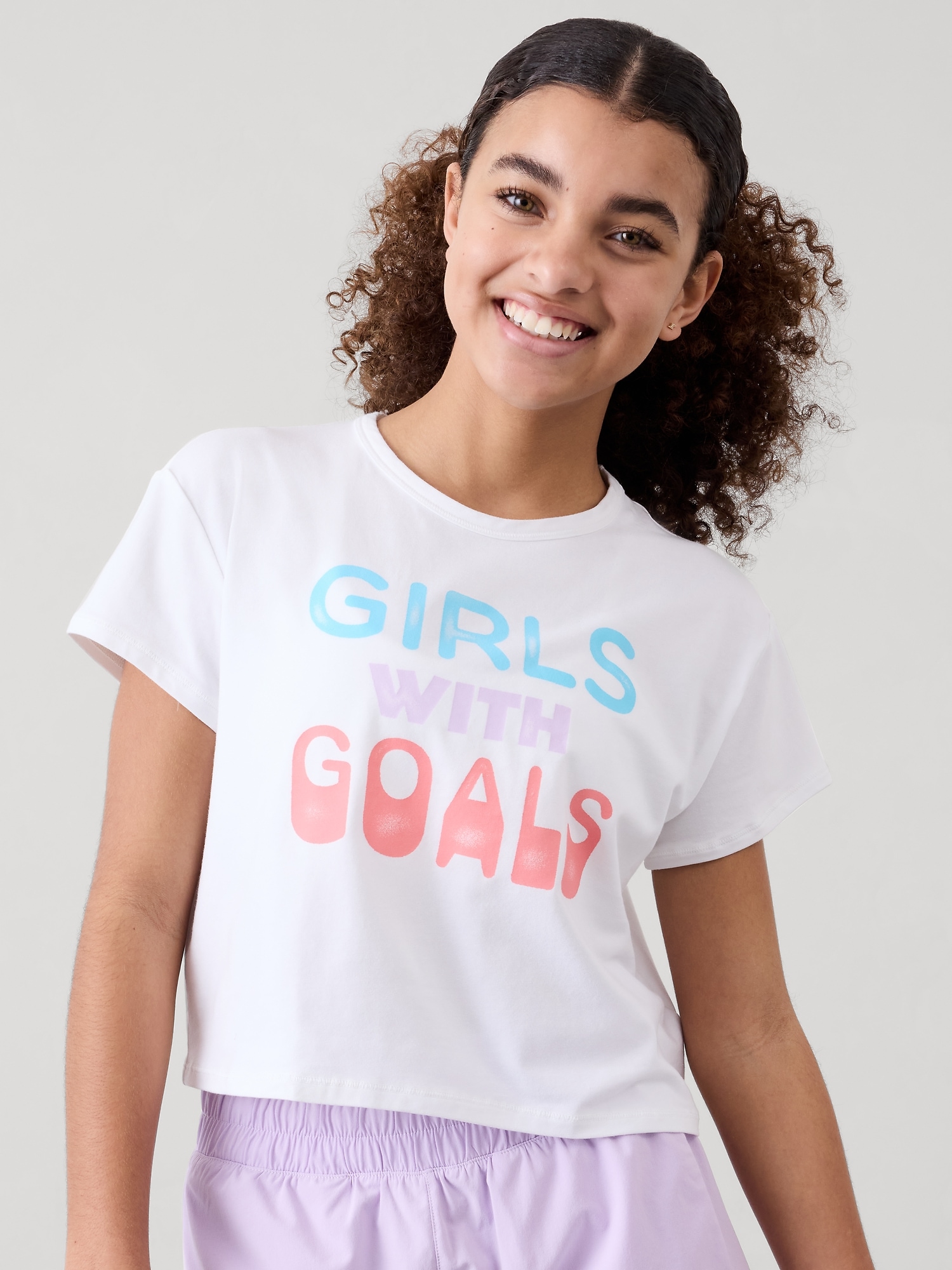 Athleta Girl Right Moves Relaxed Tee